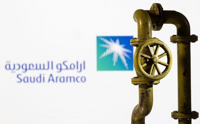 Hình minh họa logo của Saudi Aramco (ảnh: Reuters) Hình minh họa logo của Saudi Aramco (ảnh: Reuters)