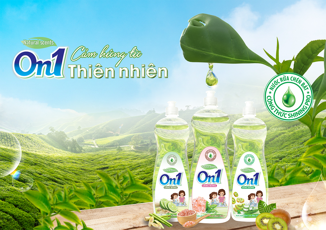 Chọn sạch, chọn an toàn, chọn nước rửa chén On1 thiên nhiên Chọn sạch, chọn an toàn, chọn nước rửa chén On1 thiên nhiên