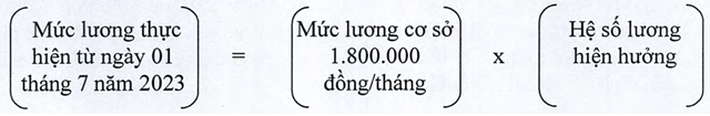 TOÀN VĂN: Thông tư 10/2023/TT-BNV hướng dẫn thực hiện mức lương cơ sở từ 1/7/2023 - Ảnh 1. TOÀN VĂN: Thông tư 10/2023/TT-BNV hướng dẫn thực hiện mức lương cơ sở từ 1/7/2023 - Ảnh 1.