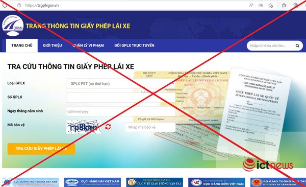 Xuất hiện nhiều website giả mạo