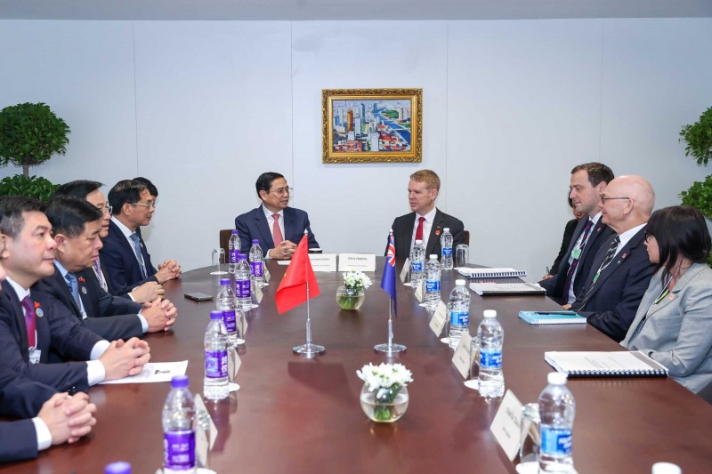 Thủ tướng Phạm Minh Chính khẳng định, Việt Nam coi trọng và mong muốn thúc đẩy quan hệ Đối tác chiến lược với New Zealand Thủ tướng Phạm Minh Chính khẳng định, Việt Nam coi trọng và mong muốn thúc đẩy quan hệ Đối tác chiến lược với New Zealand