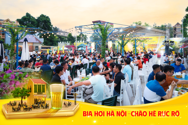 Tp. Việt Trì rộn ràng với chương trình “Bia hơi Hà Nội - Chào hè rực rỡ”
