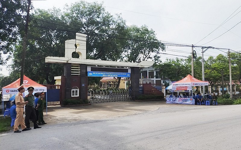 Thanh Hóa tăng cường lực lượng công an bảo đảm an ninh, an toàn kỳ thi tốt nghiệp THPT Thanh Hóa tăng cường lực lượng công an bảo đảm an ninh, an toàn kỳ thi tốt nghiệp THPT