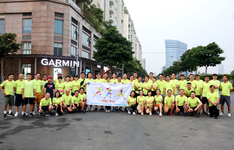 PV GAS PMC hoàn thành giải chạy PMC Run - Step by Step PV GAS PMC hoàn thành giải chạy PMC Run - Step by Step