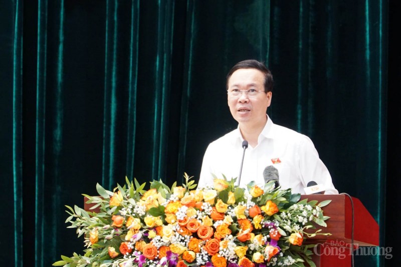 Chủ tịch nước Võ Văn Thưởng thông tin nhiều vấn đề cử tri Đà Nẵng quan tâm Chủ tịch nước Võ Văn Thưởng thông tin nhiều vấn đề cử tri Đà Nẵng quan tâm