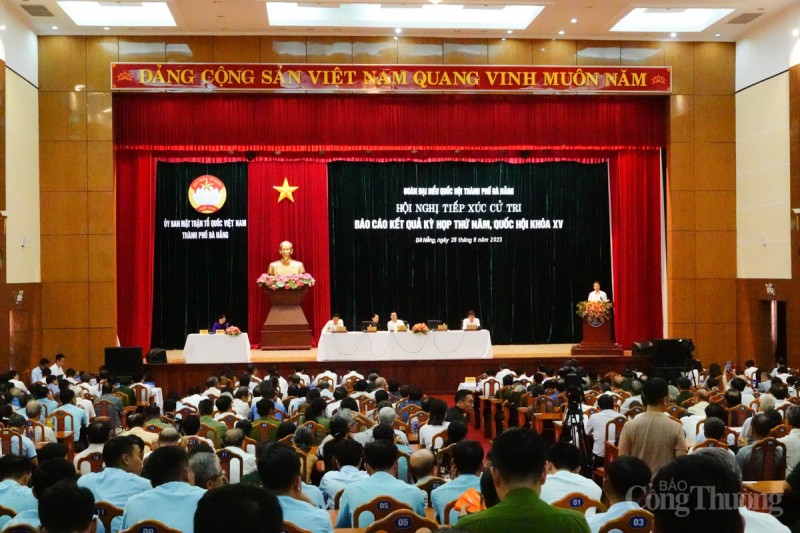 Chủ tịch nước Võ Văn Thưởng thông tin nhiều vấn đề cử tri Đà Nẵng quan tâm Chủ tịch nước Võ Văn Thưởng thông tin nhiều vấn đề cử tri Đà Nẵng quan tâm