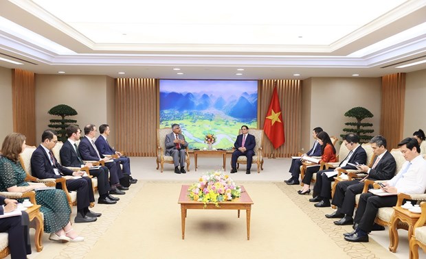 Thủ tướng Phạm Minh Chính tiếp Đoàn tham vấn của Quỹ Tiền tệ Quốc tế hình ảnh 2 Thu tuong Pham Minh Chinh tiep Doan tham van cua Quy Tien te Quoc te hinh anh 2