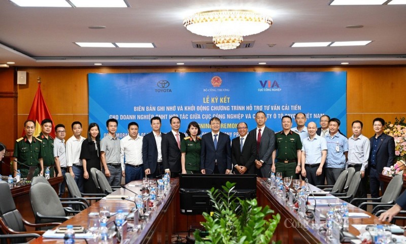 Ký Biên bản ghi nhớ với Toyota Việt Nam về hợp tác, khởi động hoạt động hỗ trợ tư vấn doanh nghiệp Ký Biên bản ghi nhớ với Toyota Việt Nam về hợp tác, khởi động hoạt động hỗ trợ tư vấn doanh nghiệp