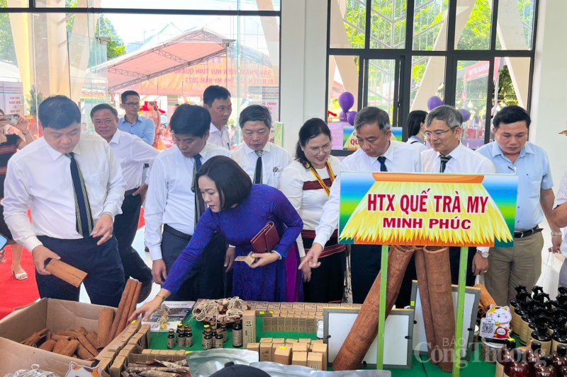 Hơn 80 gian hàng tham gia ngày hội quảng bá sản phẩm miền núi tỉnh Quảng Nam