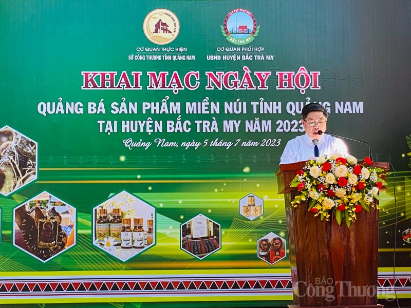 Hơn 80 gian hàng tham gia ngày hội quảng bá sản phẩm miền núi tỉnh Quảng Nam