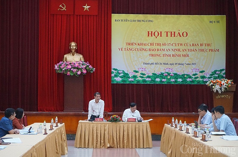 Đề xuất nhiều giải pháp tăng cường bảo đảm an ninh, an toàn thực phẩm trong tình hình mới