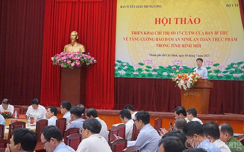 Đề xuất nhiều giải pháp tăng cường bảo đảm an ninh, an toàn thực phẩm trong tình hình mới