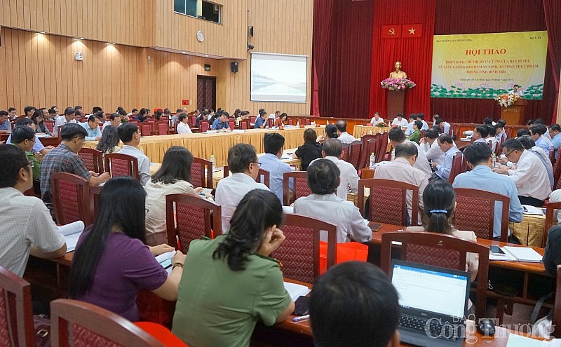 Đề xuất nhiều giải pháp tăng cường bảo đảm an ninh, an toàn thực phẩm trong tình hình mới