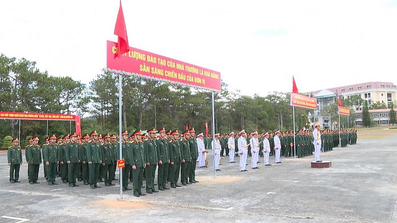 Học viện lục quân ra quân huấn luyện năm 2023