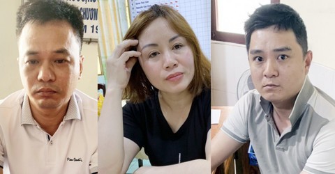 Nhóm đối tượng chuyên dàn cảnh lừa đảo các tiệm vàng sa lưới sau hơn 2 năm lẩn trốn Nhóm đối tượng chuyên dàn cảnh lừa đảo các tiệm vàng sa lưới sau hơn 2 năm lẩn trốn