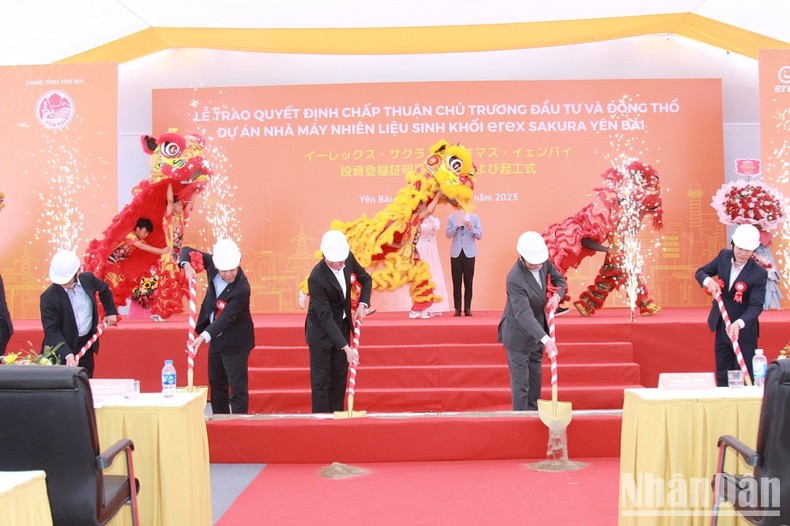 Yên Bái khởi công nhà máy nhiên liệu sinh khối trị giá hơn 20 triệu USD ảnh 1