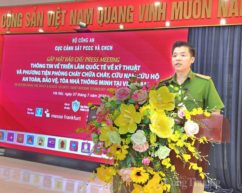 Từ 19-21/7 sẽ diễn ra Triển lãm quốc tế về phòng cháy chữa cháy và cứu nạn cứu hộ Từ 19-21/7 sẽ diễn ra Triển lãm quốc tế về phòng cháy chữa cháy và cứu nạn cứu hộ
