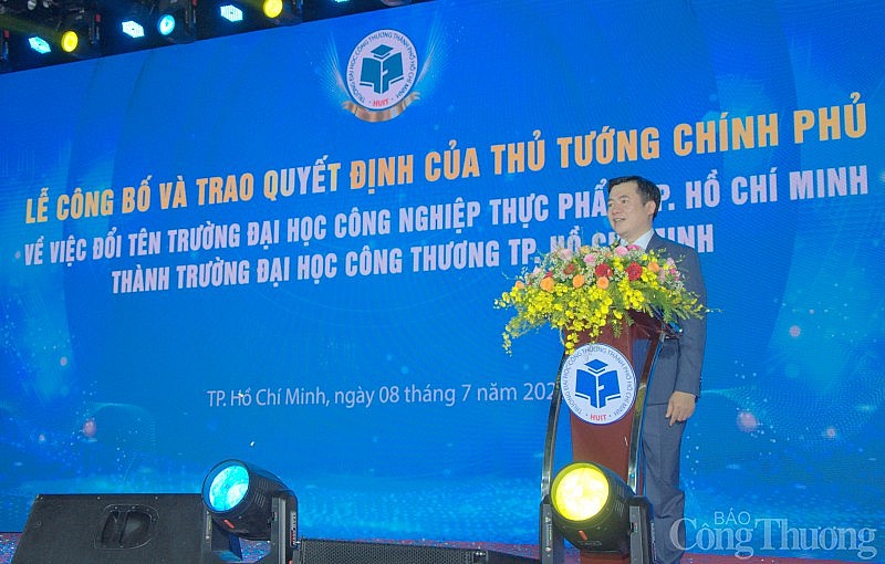 Đại học Công Thương TP. Hồ Chí Minh cần tăng cường đầu tư phát triển các ngành trọng điểm của Trường