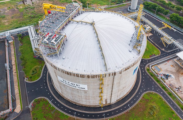 Ngắm kho cảng LNG Thị Vải gần 6.500 tỷ đồng trước ngày đón tàu LNG đầu tiên về Việt Nam Ngắm kho cảng LNG Thị Vải gần 6.500 tỷ đồng trước ngày đón tàu LNG đầu tiên về Việt Nam