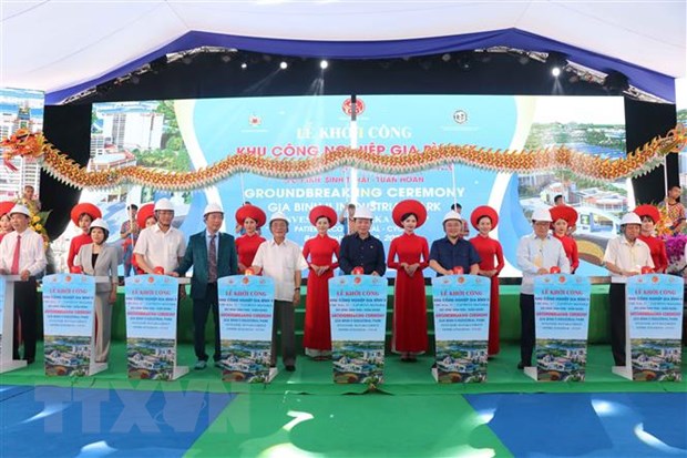 Khởi công dự án Khu công nghiệp Gia Bình II với tổng vốn gần 4.000 tỷ hình ảnh 1 Khoi cong du an Khu cong nghiep Gia Binh II voi tong von gan 4.000 ty hinh anh 1