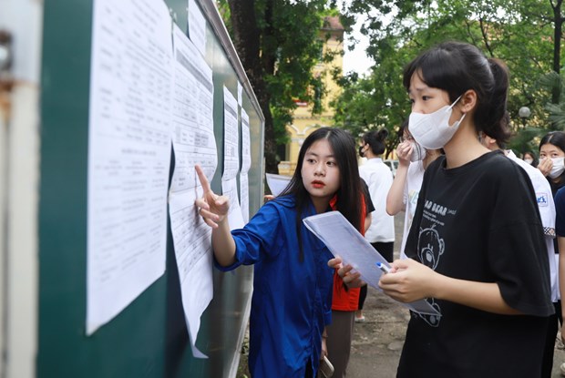 Hà Nội công bố điểm chuẩn bổ sung vào lớp 10 của 30 trường THPT hình ảnh 1 Ha Noi cong bo diem chuan bo sung vao lop 10 cua 30 truong THPT hinh anh 1