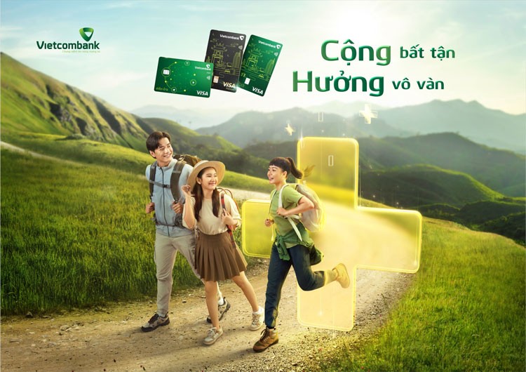 Ra mắt Bộ ba sản phẩm thẻ Vietcombank thương hiệu Visa hoàn toàn mới - “Cộng bất tận - Hưởng vô vàn” Ra mắt Bộ ba sản phẩm thẻ Vietcombank thương hiệu Visa hoàn toàn mới - “Cộng bất tận - Hưởng vô vàn”
