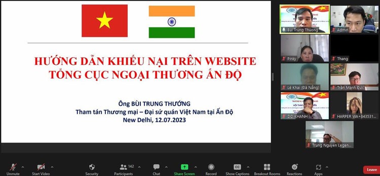 Sự quan tâm của doanh nghiệp Việt Nam tới thị trường Ấn Độ ngày càng lớn Sự quan tâm của doanh nghiệp Việt Nam tới thị trường Ấn Độ ngày càng lớn