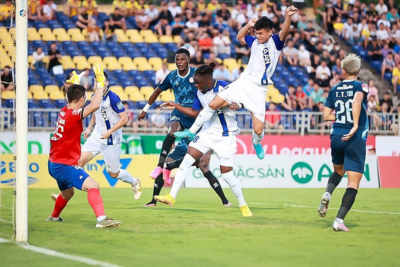 Lịch thi đấu trực tiếp vòng 1 Giai đoạn 2 V-League 2023 ngày 15/7: HAGL-Khánh Hòa, Đà Nẵng-Bình Dương, SLNA-TPHCM, Viettel-Hải Phòng