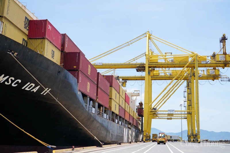 Thứ trưởng Nguyễn Sinh Nhật Tân thăm và làm việc với Cảng Đà Nẵng