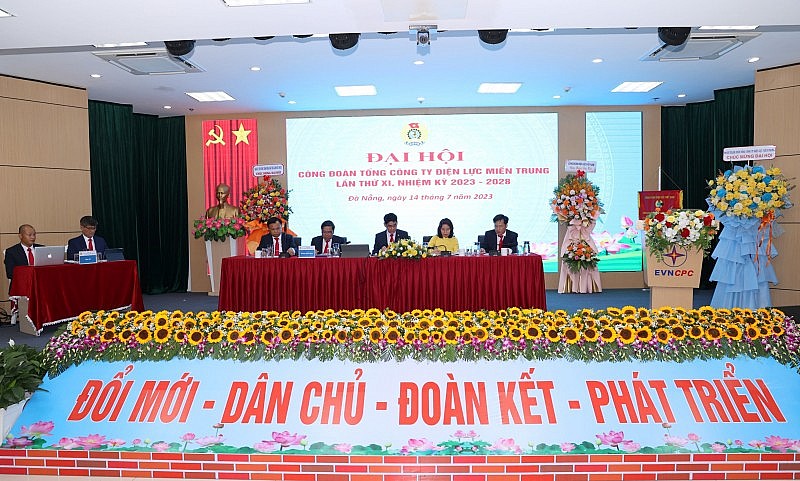 Công đoàn Tổng công ty Điện lực miền Trung tổ chức thành công Đại hội lần thứ XI, nhiệm kỳ 2023 – 2028 Công đoàn Tổng công ty Điện lực miền Trung tổ chức thành công Đại hội lần thứ XI, nhiệm kỳ 2023 – 2028