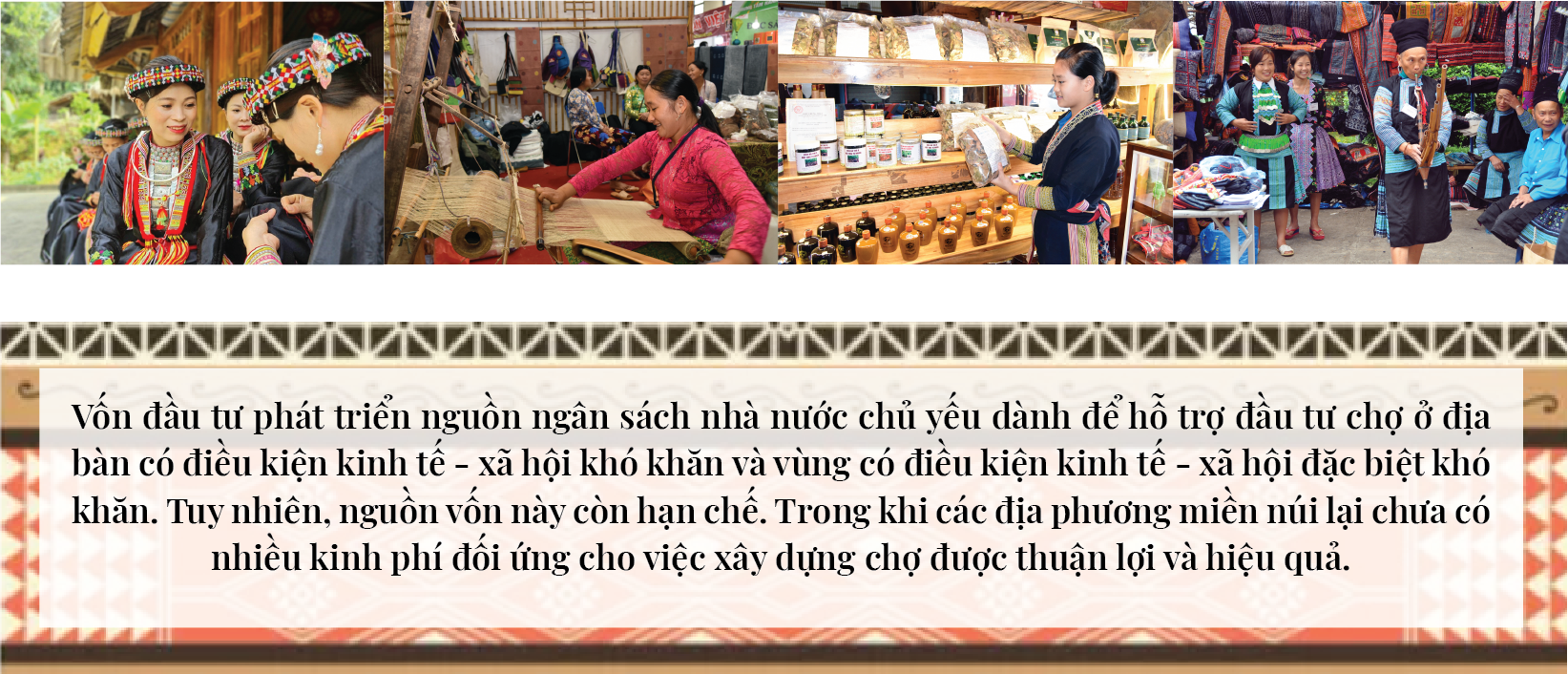 Phát triển chợ vùng miền núi, dân tộc: Lan tỏa văn hóa vùng miền Phát triển chợ vùng miền núi, dân tộc: Lan tỏa văn hóa vùng miền