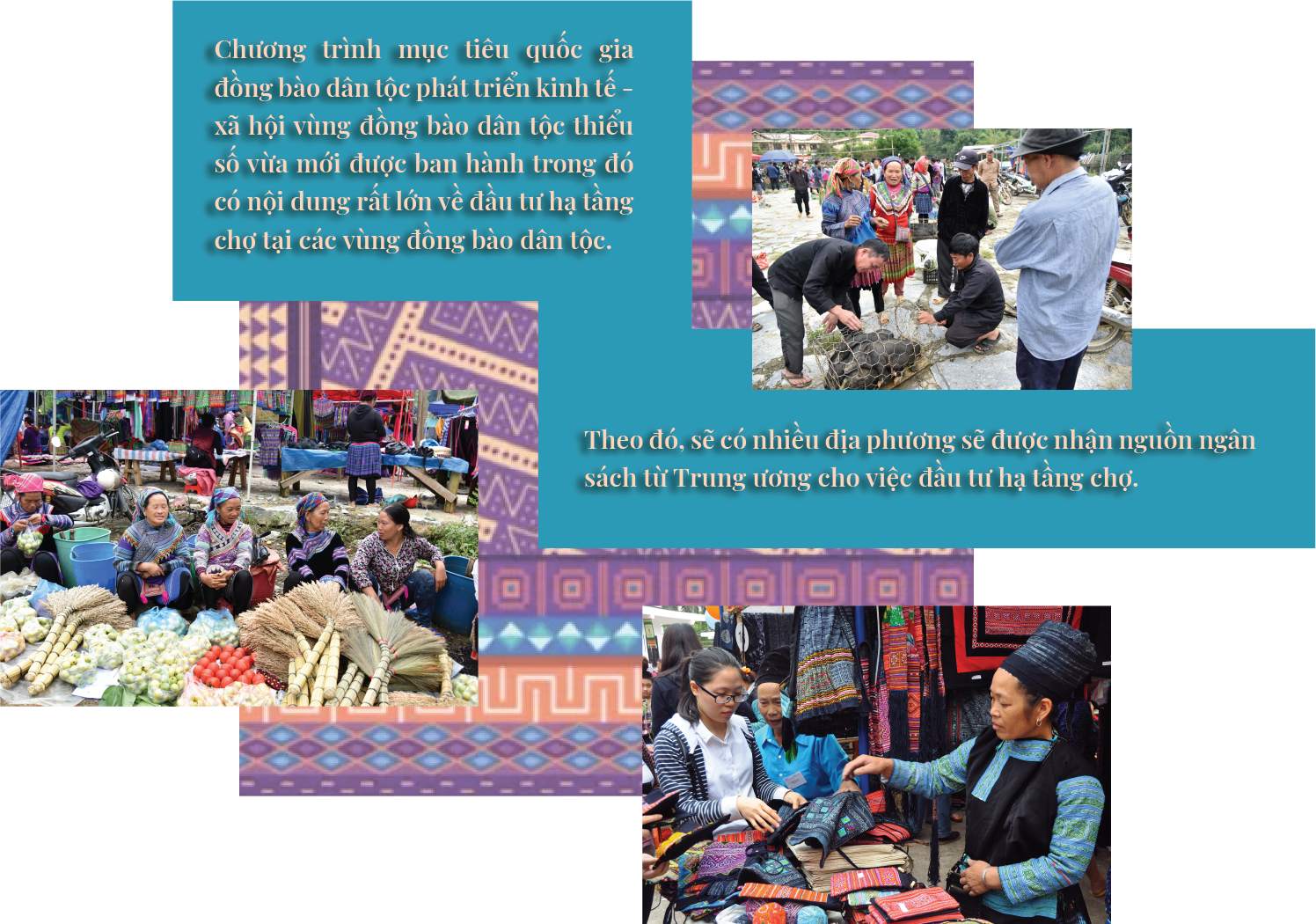 Phát triển chợ vùng miền núi, dân tộc: Lan tỏa văn hóa vùng miền Phát triển chợ vùng miền núi, dân tộc: Lan tỏa văn hóa vùng miền