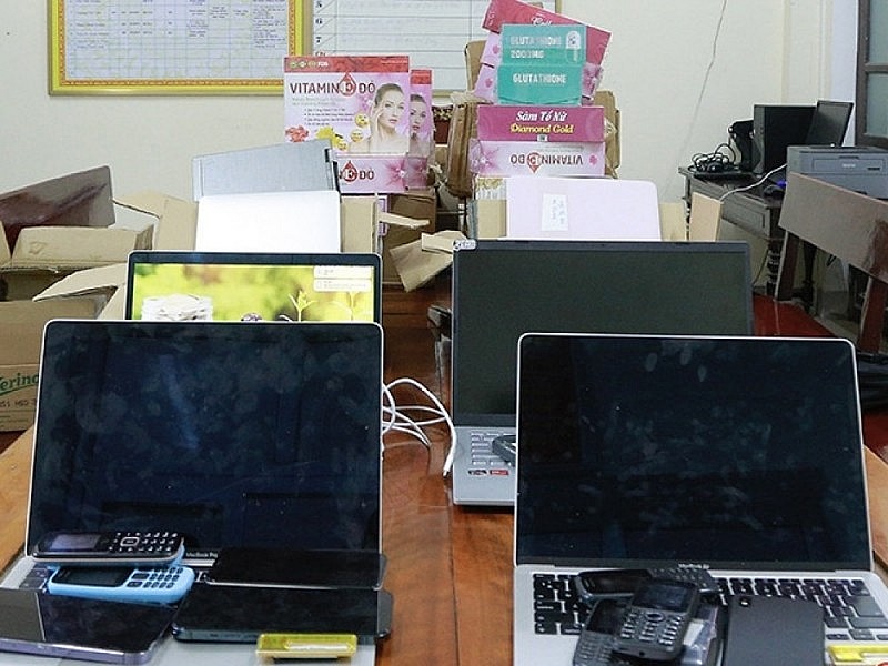 Tang vật thu giữ được. Ảnh CACC Tang vật thu giữ được. Ảnh CACC