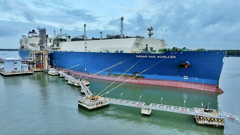 PV GAS hoàn thành tiếp nhận gần 70.000 tấn LNG đầu tiên về kho Thị Vải PV GAS hoàn thành tiếp nhận gần 70.000 tấn LNG đầu tiên về kho Thị Vải