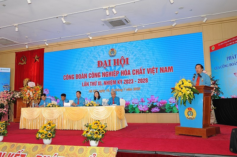 Công đoàn Công nghiệp Hóa chất Việt Nam tổ chức thành công Đại hội lần thứ XI Công đoàn Công nghiệp Hóa chất Việt Nam tổ chức thành công Đại hội lần thứ XI