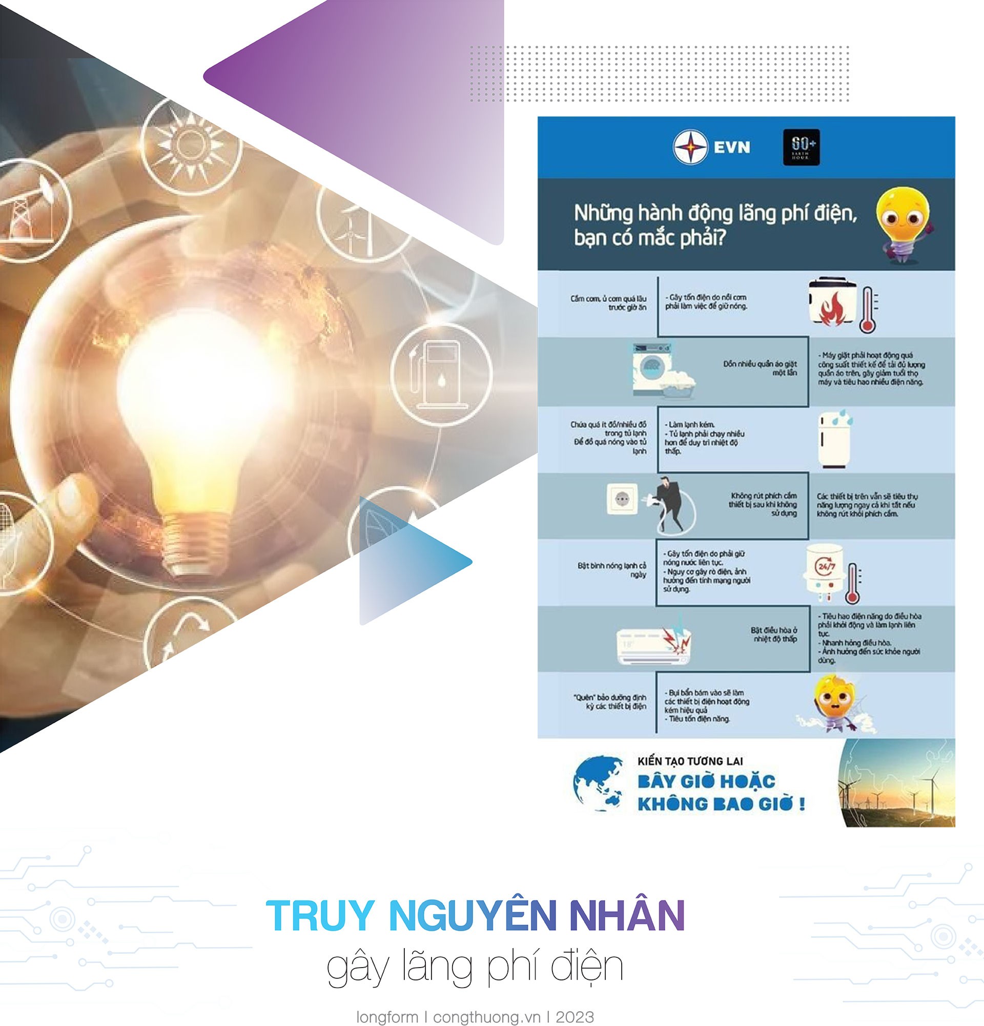 Longform|Bài 3: Lãng phí điện - Ai chịu trách nhiệm? Longform|Bài 3: Lãng phí điện - Ai chịu trách nhiệm?