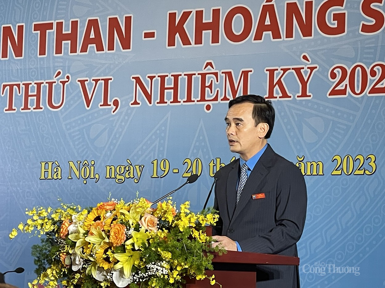 Đại hội Công đoàn Than - Khoáng sản Việt Nam lần thứ VI, nhiệm kỳ 2023 - 2028