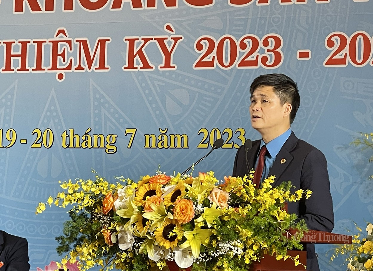 Đại hội Công đoàn Than - Khoáng sản Việt Nam lần thứ VI, nhiệm kỳ 2023 - 2028