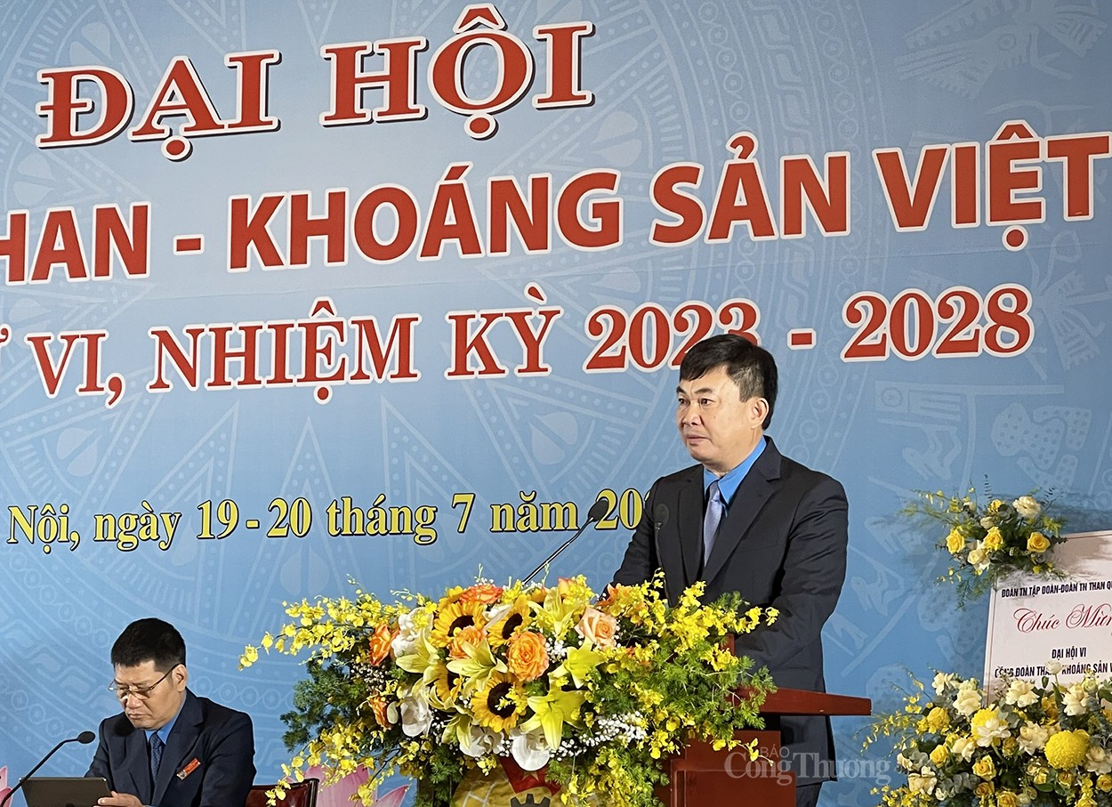 Đại hội Công đoàn Than - Khoáng sản Việt Nam lần thứ VI, nhiệm kỳ 2023 - 2028