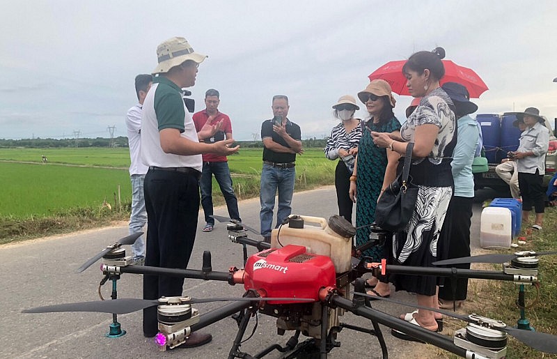 Thăm mô hình sản xuất gạo hữu cơ của Sepon Group Thăm mô hình sản xuất gạo hữu cơ của Sepon Group