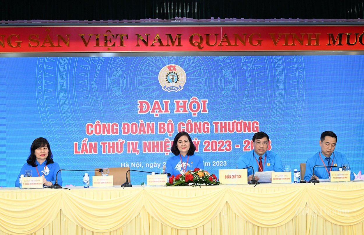 Đại hội IV Công đoàn Bộ Công Thương: Tổng hợp sức mạnh, sự đoàn kết đoàn viên, người lao động Đại hội IV Công đoàn Bộ Công Thương: Tổng hợp sức mạnh, sự đoàn kết đoàn viên, người lao động