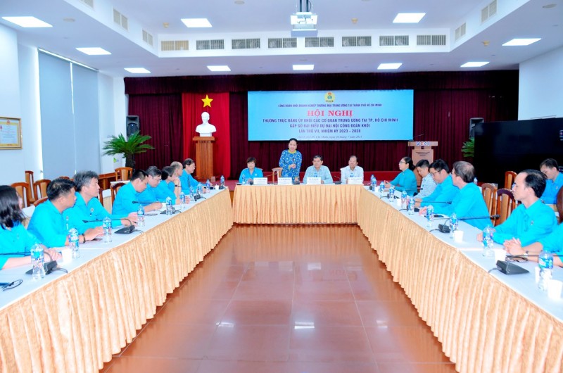 Công đoàn Khối doanh nghiệp Thương mại Trung ương tại TP. HCM hội nghị thường trực Đảng ủy Khối trước Đại hội VII Công đoàn Khối doanh nghiệp Thương mại Trung ương tại TP. HCM hội nghị thường trực Đảng ủy Khối trước Đại hội VII