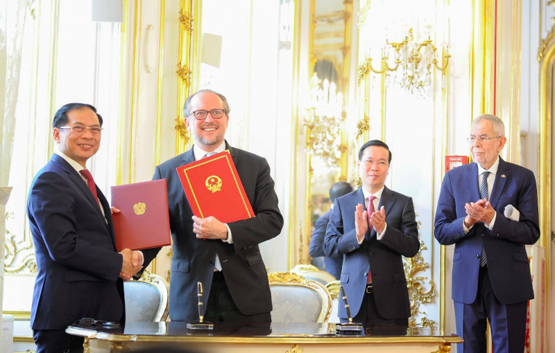Thúc đẩy quan hệ hợp tác toàn diện Việt Nam với Áo, Italy và Tòa thánh Vatican Thúc đẩy quan hệ hợp tác toàn diện Việt Nam với Áo, Italy và Tòa thánh Vatican