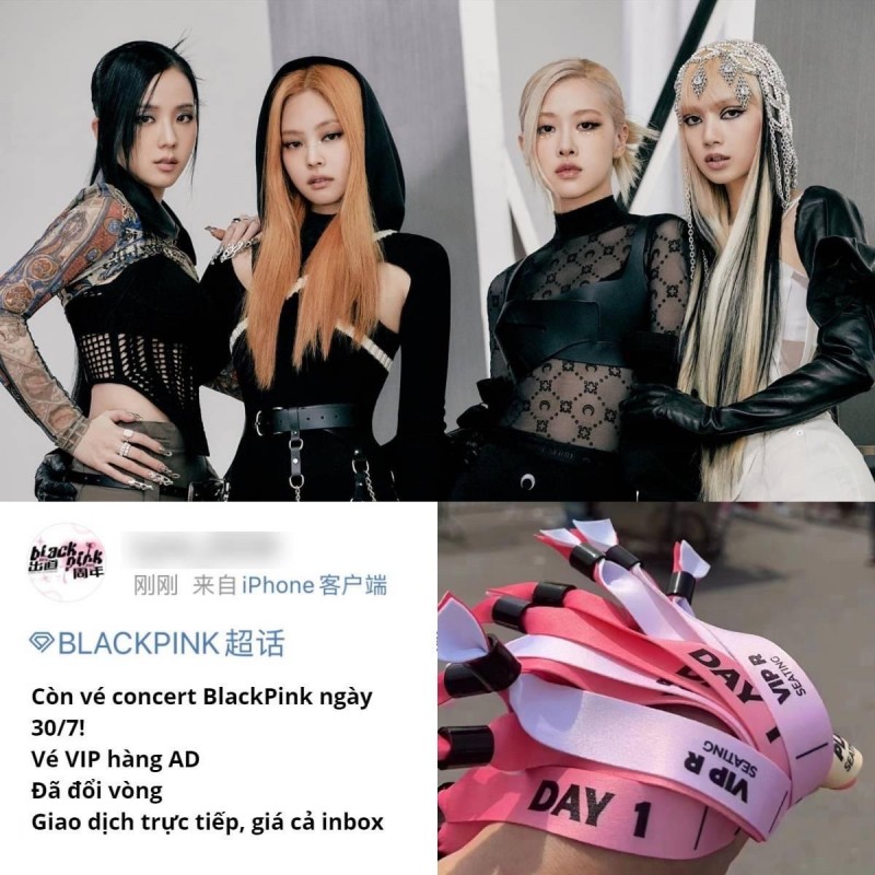 Khán giả đổ xô săn lùng vé concert BlackPink đêm thứ 2: Cẩn thận với vé giả, vé giá rẻ Khán giả đổ xô săn lùng vé concert BlackPink đêm thứ 2: Cẩn thận với vé giả, vé giá rẻ