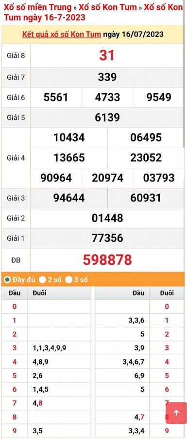 XSKT 23/7, trực tiếp kết quả xổ số Kon Tum Chủ nhật ngày 23/7/2023. XSKT 23/7, trực tiếp kết quả xổ số Kon Tum Chủ nhật ngày 23/7/2023.