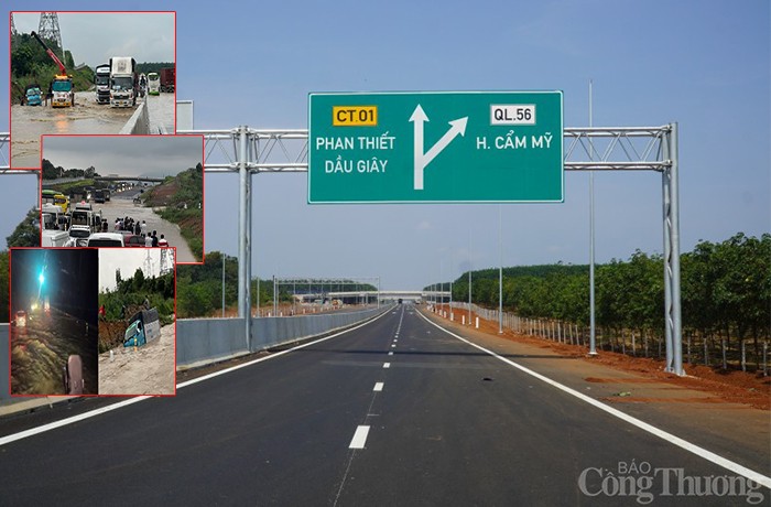Cao tốc Phan Thiết – Dầu Giây ngập nước cả mét: Trách nhiệm của ai? Cao tốc Phan Thiết – Dầu Giây ngập nước cả mét: Trách nhiệm của ai?