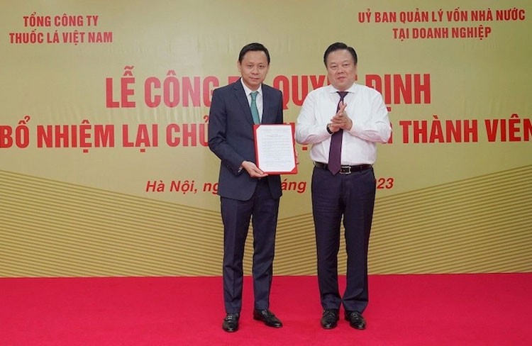 Ông Hồ Lê Nghĩa được bổ nhiệm lại làm Chủ tịch Hội đồng thành viên Vinataba Ông Hồ Lê Nghĩa được bổ nhiệm lại làm Chủ tịch Hội đồng thành viên Vinataba