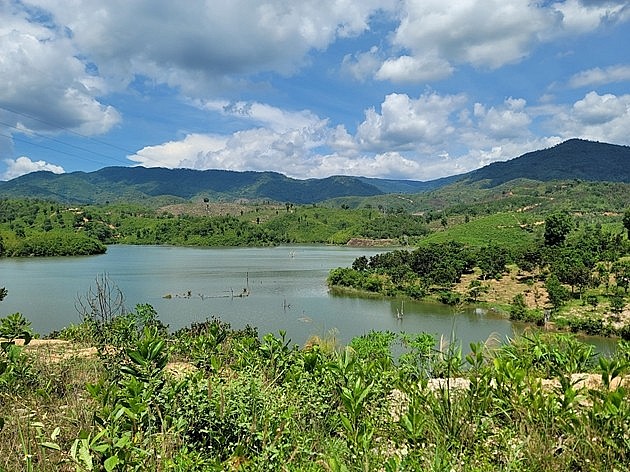 Lòng hồ thủy điện trên sông Krông Nô 3 thuộc huyện Đam Rông. Ảnh: CTV Lòng hồ thủy điện trên sông Krông Nô 3 thuộc huyện Đam Rông. Ảnh: CTV