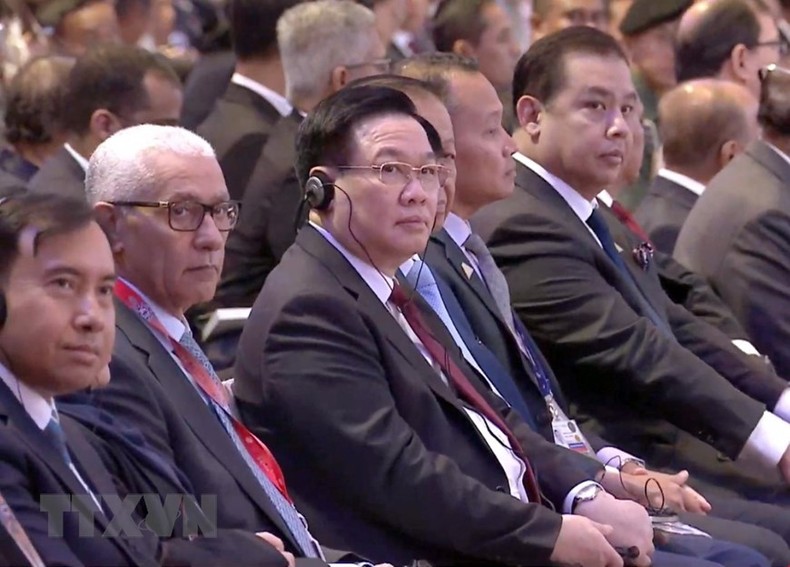 Hình ảnh Chủ tịch Quốc hội Vương Đình Huệ dự Lễ Khai mạc AIPA-44 ảnh 3