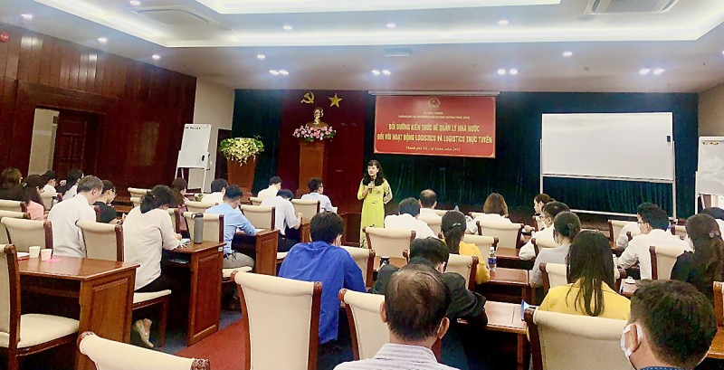 Lớp bồi dưỡng kiến thức về logistics tại TP. Hồ Chí Minh - Ảnh VITIS